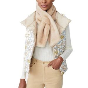 J McLaughlin Reversible Vivian Quilted Puffer Vest